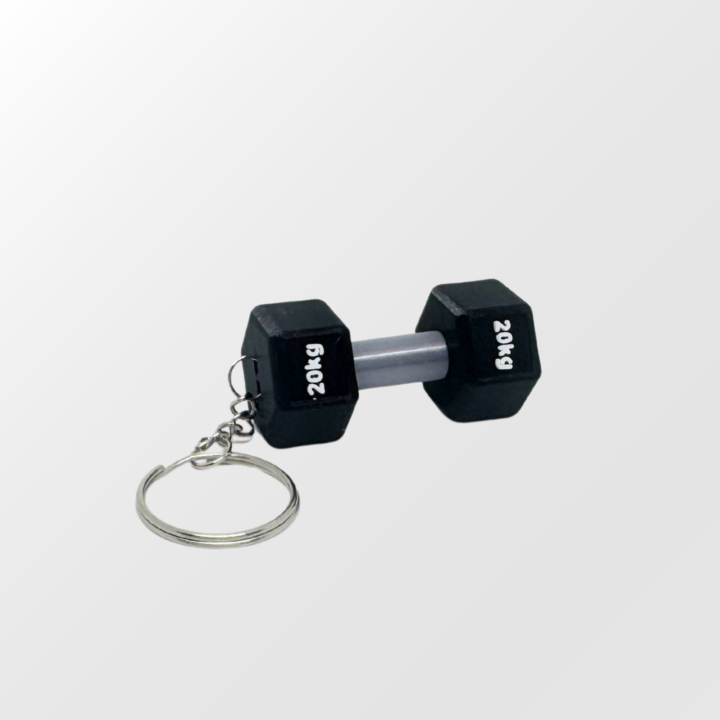 Dumbbell Keychain
