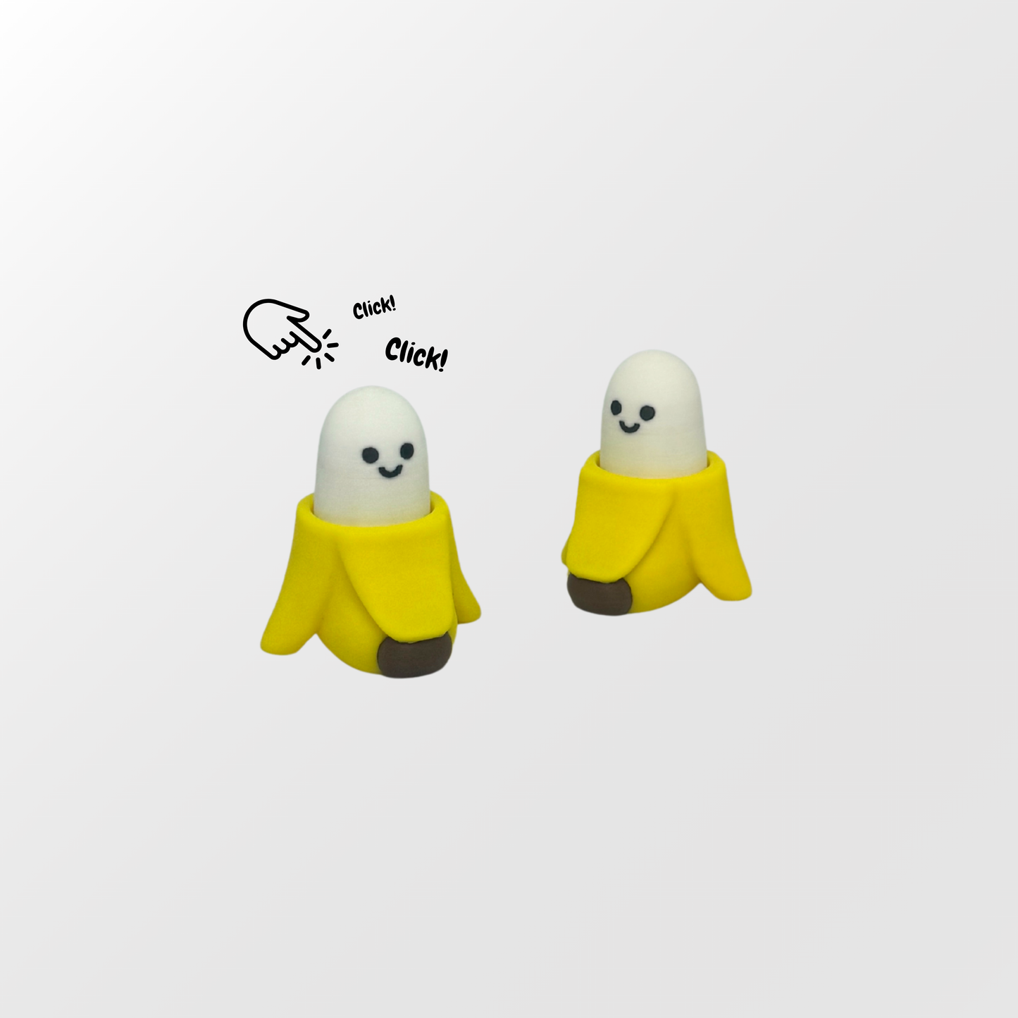 Banana Clicker Fidget Toy