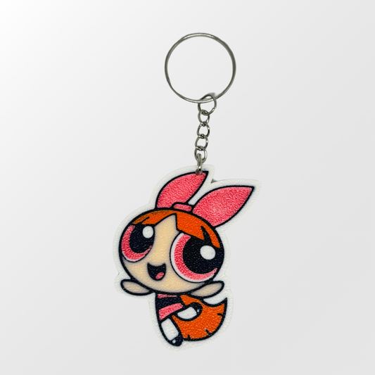 Powerpuff Girls Blossom Keychain