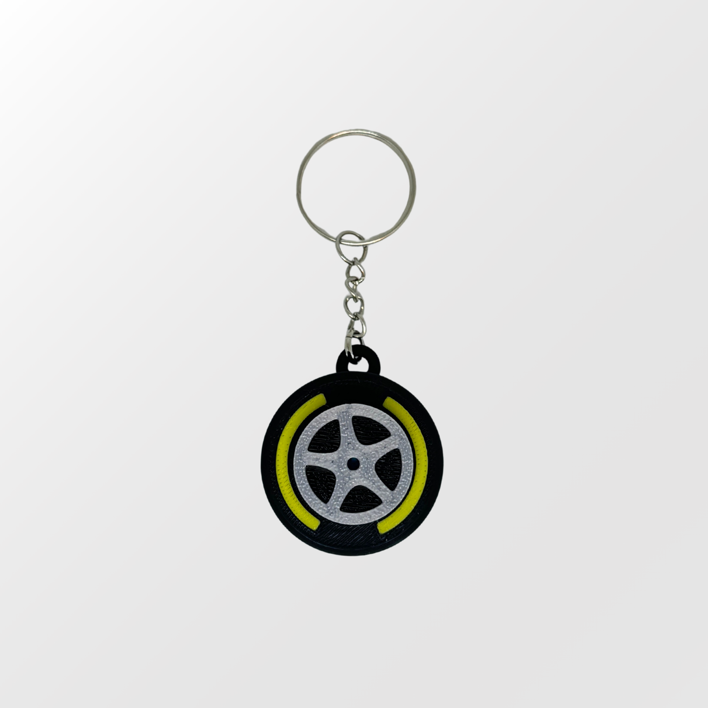F1 Tire Clicker Keychain