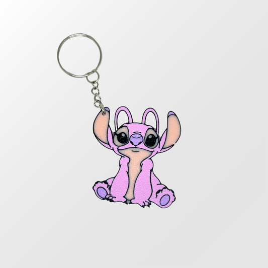 Stitch: Angel Keychain