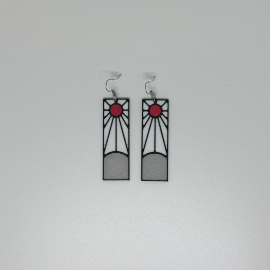 Demon Slayer Hanafuda Earrings