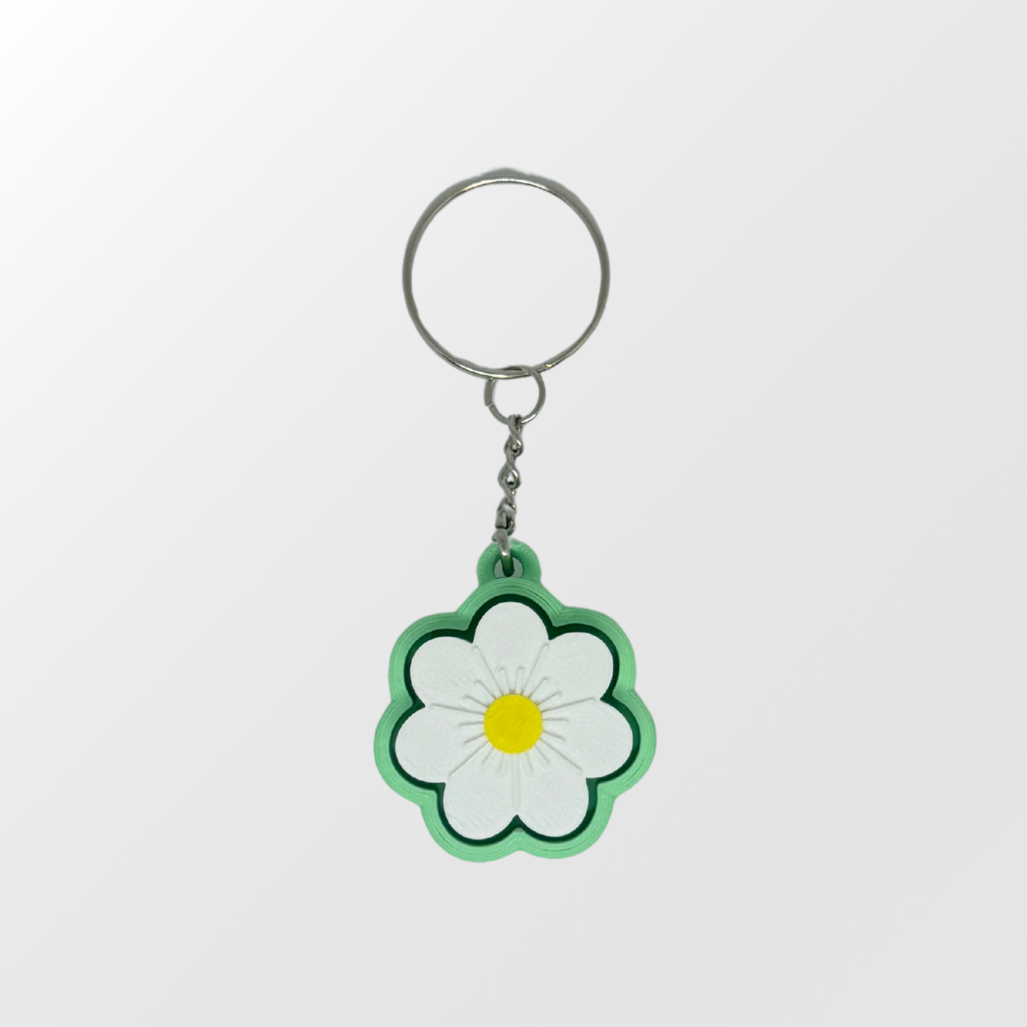 Flower Clicker Keychain