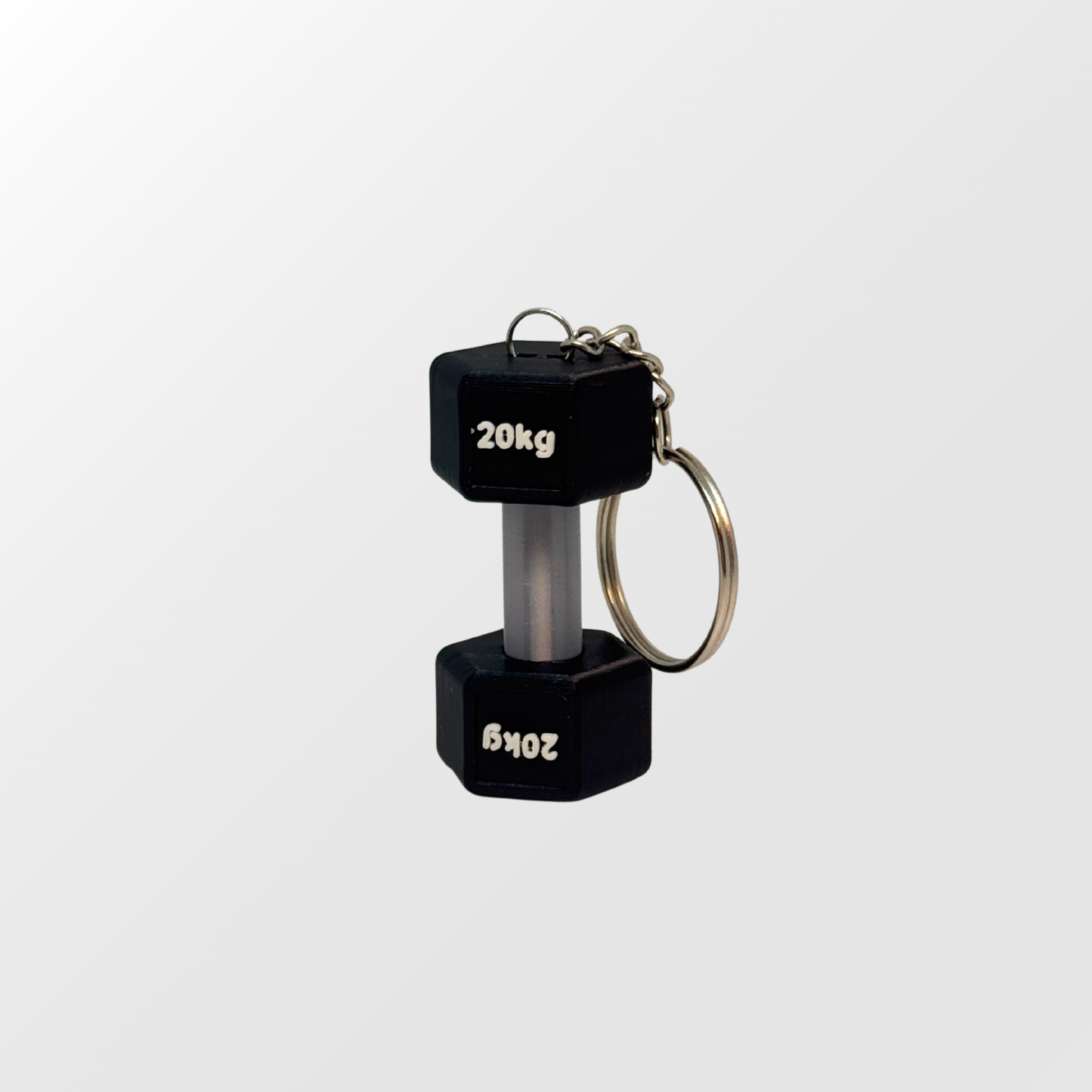 Dumbbell Keychain