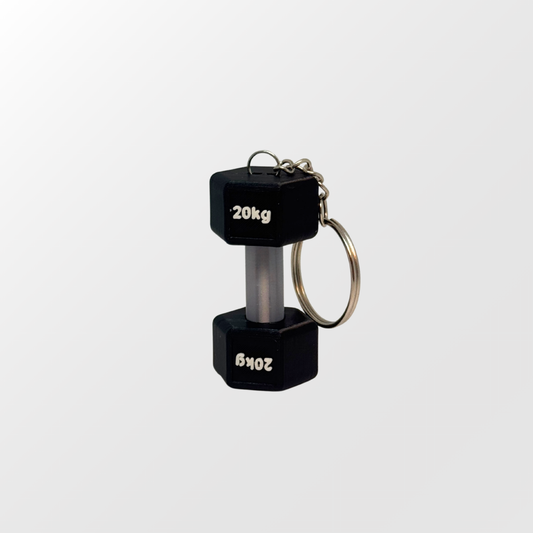 Dumbbell Keychain