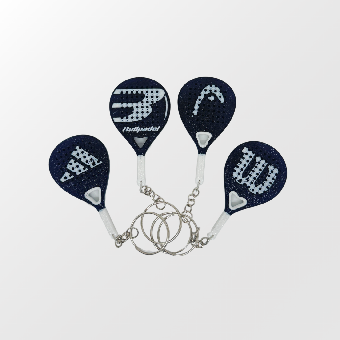 Padel Racket Keychain
