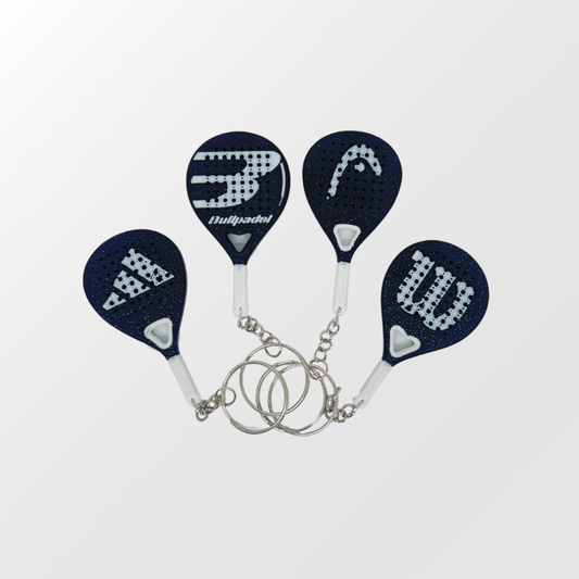 Padel Racket Keychain
