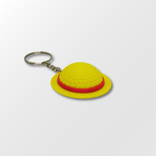 One Piece Straw Hat Keychain