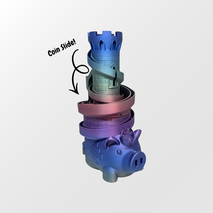 Piggy Bank Coin Slide