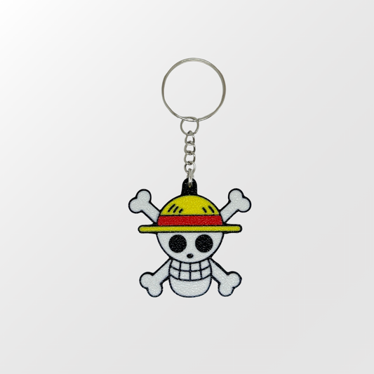 One Piece Jolly Roger Keychain