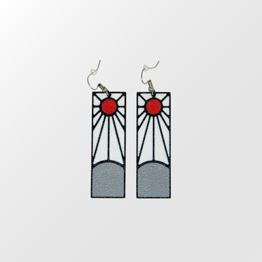 Demon Slayer Hanafuda Earrings